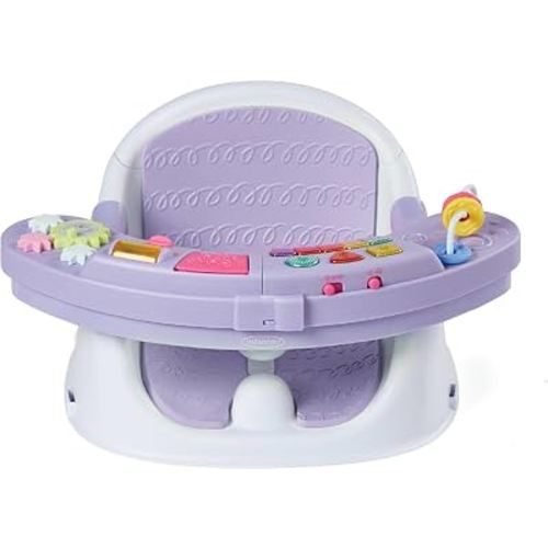 Infantino Music & Lights 3-in-1 Discovery Seat & Booster, Lavender