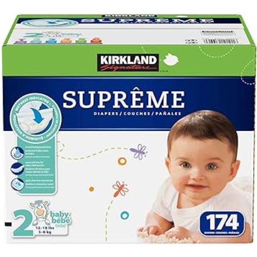 Kirkland Signature Diapers Size 2; Quantity: 174
