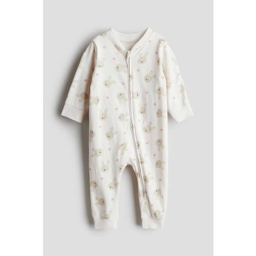 Patterned Pajama Jumpsuit