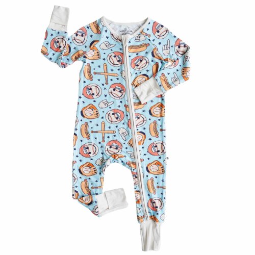 Home Run Convertible Zip Romper