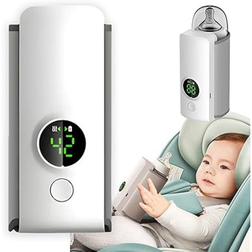 Bottle Buddy Bottle Warmer, Hugwarm Bottle Warmer, Bottle Warm Baby Bottle Warmer with LCD Display, Bottle Warmer On The Go, just for Keep Milk Warm NOT for Heat Up from Cold (1)