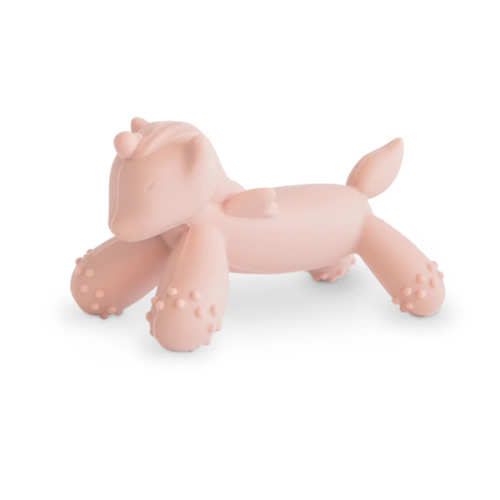 Mushie: Silicone Teether in Unicorn