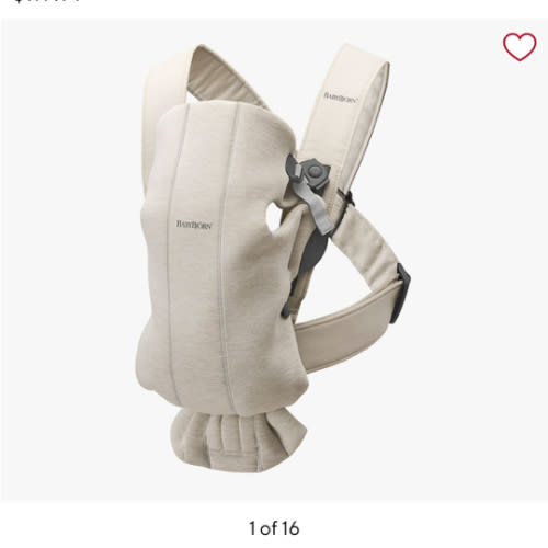 BABYBJÖRN® 3D Jersey Mini Baby Carrier | Pottery Barn Kids