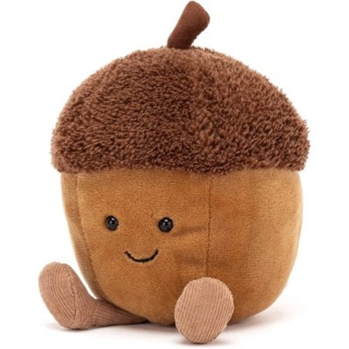 Jellycat Amuseables Acorn Stuffed Toy, 5 inches | Acorn Plush | Fall Décor