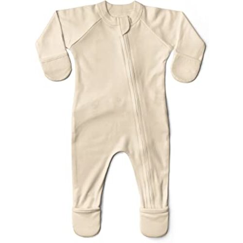 goumikids Viscose from Bamboo Organic Cotton Zipper Footies