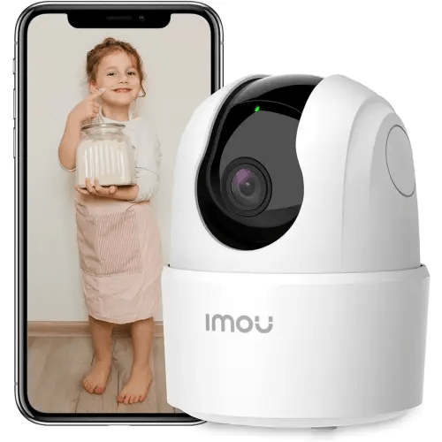 Imou 2K WiFi Security Camera Indoor Pet Dog Baby Camera with AI Human/Motion/Sound Detection, 360° Wireless IP Home Security Camera, Smart Tracking, Siren, Night Vision, 2-Way Audio, Works with Alexa