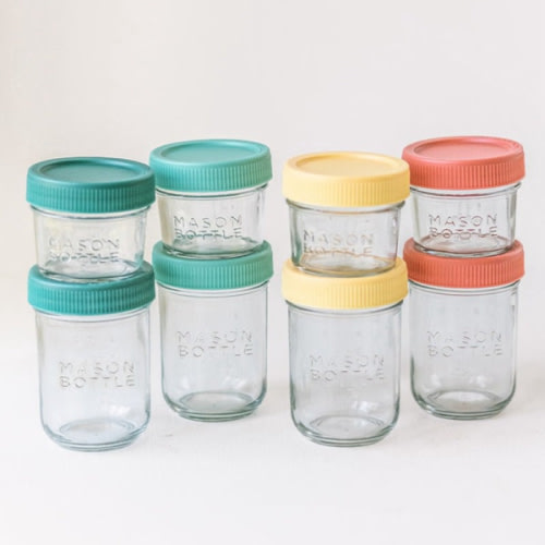 Breastmilk Storage Jar Set – Mason Bottle