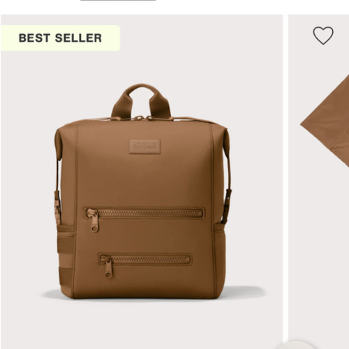 Indi Diaper Backpack in Onyx, Small