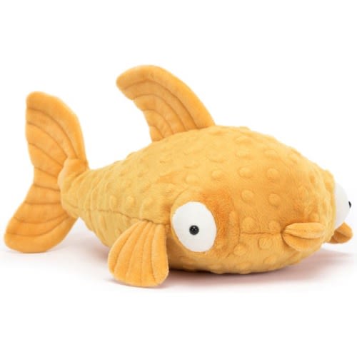 Jellycat Gracie Grouper Fish Stuffed Animal, Orange