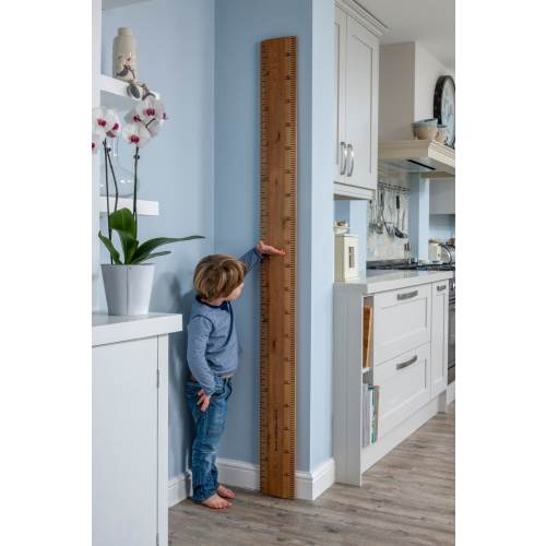 Wooden Ruler Height Chart
