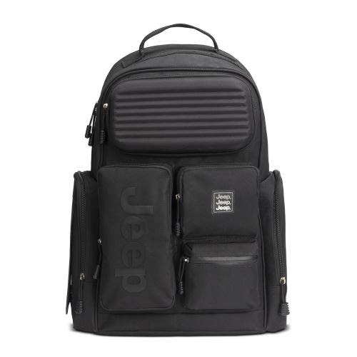 JP Hard Case Logo Backpack Diaper Bag