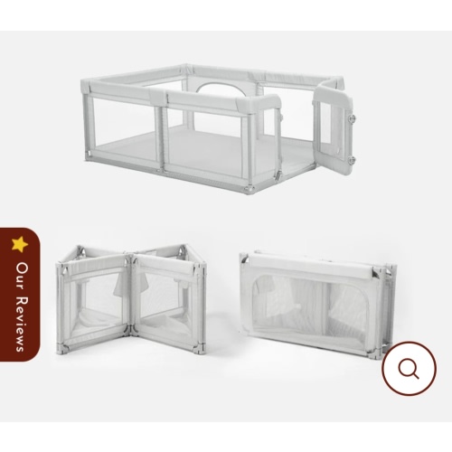 Adult-Accessible Baby Playpen