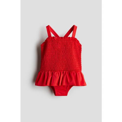 SMOCKED SWIMSUIT