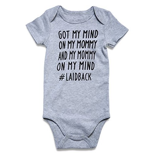 Loveternal Neutral Baby Girls Boys Cotton Romper Cute Saying Newborn Clothes 0-12 Months…