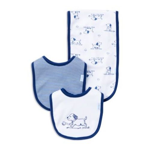 Infant Boys' Puppy Bib & Burp Cloth Set - Baby