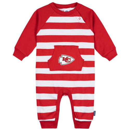 Baby Kansas City Chiefs Football Romper with Pocket