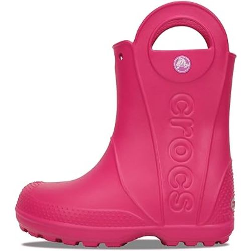 Crocs Unisex-Child Handle It Rain Boots (4-6 Toddler)