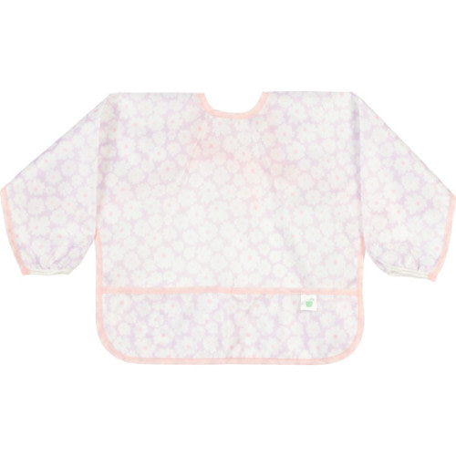 The Cover Everything Toddler Bib, Lavender Daisy - Apple of My Isla | Maisonette