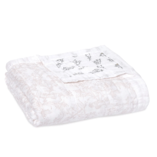 French Floral Silky Soft Dream Blanket | aden + anais