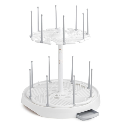 Munchkin® High Capacity Drying Rack for Baby Bottles and Accessories, White