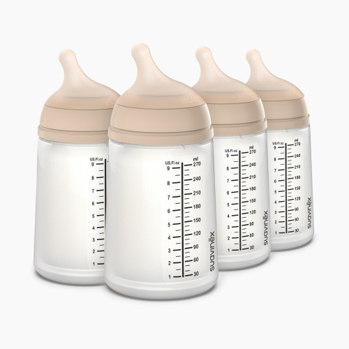 Suavinex Zero Zero Anti-Colic Bottle - Light, 9 Oz, 4