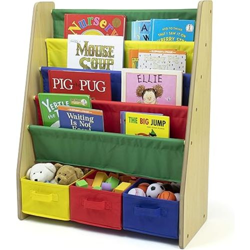Humble Crew Kids Bookshelf, Primary