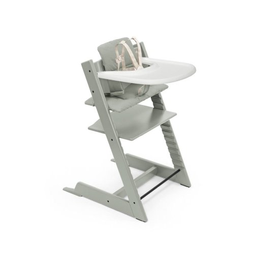 Stokke Tripp Trapp Wood High Chair with Tray: Classic Scandinavian Design