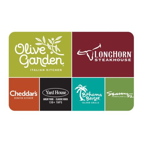 Darden Restaurants $50 (Email Delivery)