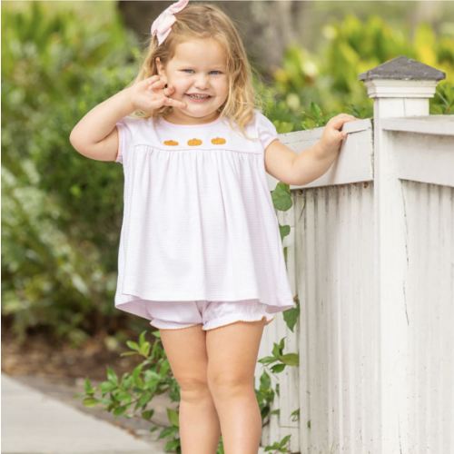 Girls Pima Play Set - Pumpkins