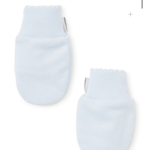 Kissy Basics Blue Mittens