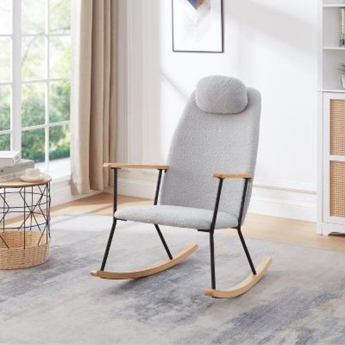 Racxily Technical Leather Rocking Chair