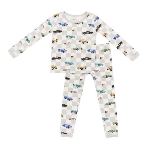 Long Sleeve Pajamas in Fast and Fierce
