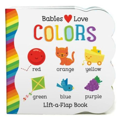"Colors Lift A Flap" Book by Michelle Rhodes-Conway - MULTI - BOOK