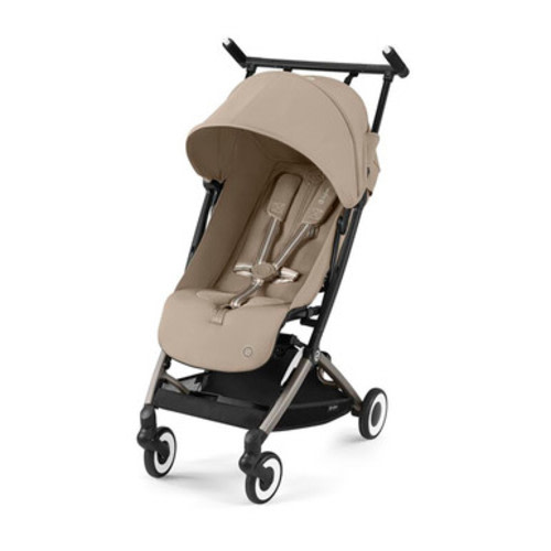 Cybex Libelle 2 Stroller - Taupe Frame with Almond Beige Seat - Bambi Baby Store