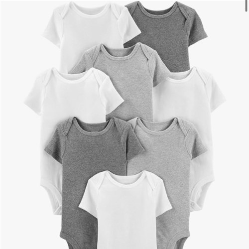 Simple Joys by Carter's unisex-baby 8-pack Short-sleeve Bodysuit