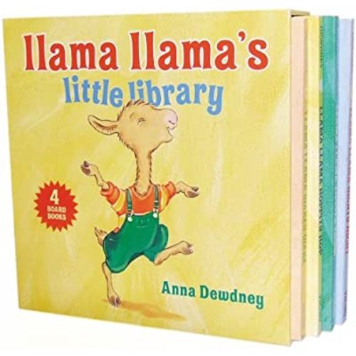By Anna Dewdney Llama Llama's Little Library (Box Brdbk) [Board book]
