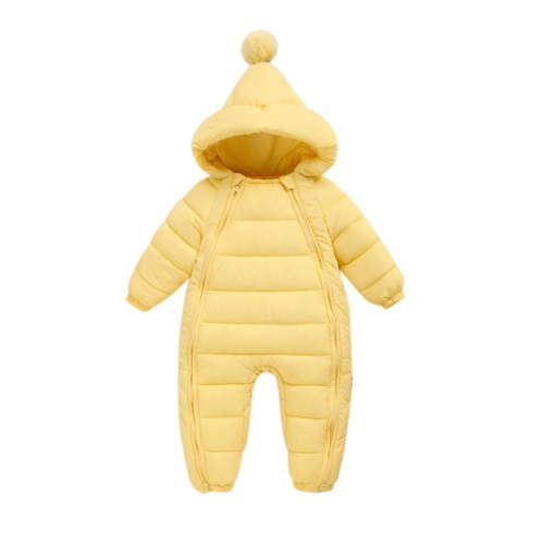 Gyratedream Newborn Baby Girl Boy Warm Hooded Snowsuit Outerwear Down Onesie Outwear