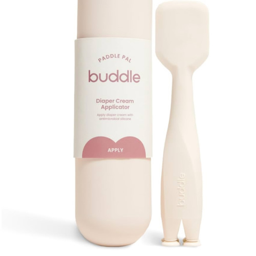 Paddle Pal Baby Diaper Cream Spatula Silicone Applicator with Carrying Case, Smooth & Mess-Free Application, 1 Count