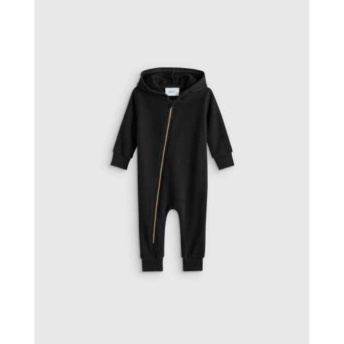 100% Organic Cotton Hooded Moto Romper