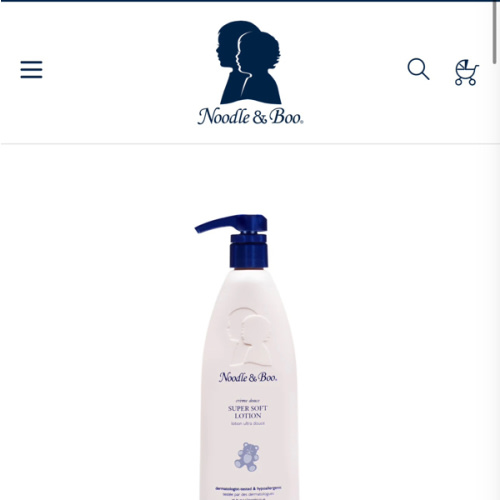 Super Soft Baby Lotion – Noodle & Boo
