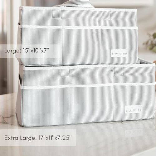 Lily Miles Baby Diaper Caddy, Extra Large