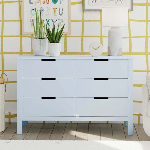 Colby 6 Drawer 51.25" W Double Dresser