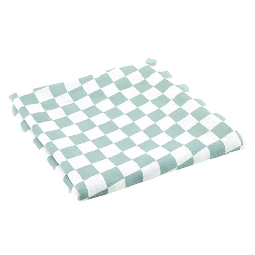 Stephan Baby Receiving Blankets - Super Soft Breathable Cotton Blend Infant Swaddle Blanket & Bag, 45" Square, Checkerboard