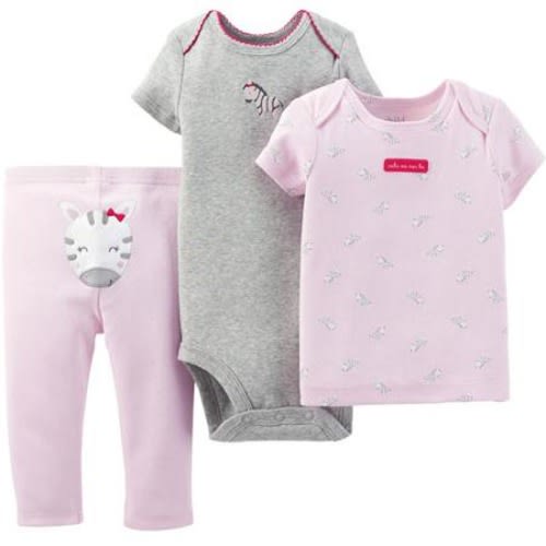 Child of Mine by Carter's Newborn Baby Girl 3 Piece set