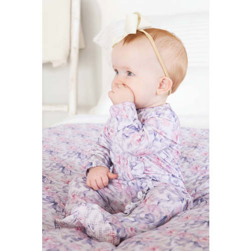Girl Ruffle Zipper Footies | Best Sellers