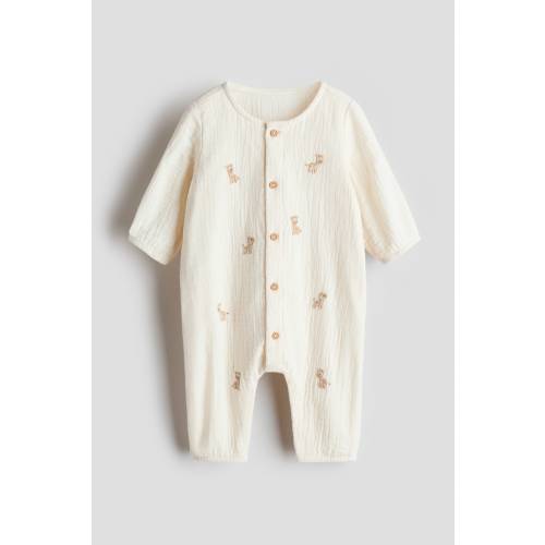 EMBROIDERED-DETAIL JUMPSUIT