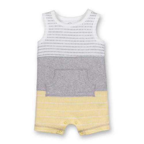 Little Star Organic Baby Unisex 1Pk Rompers, Size 3 Months-24 Months