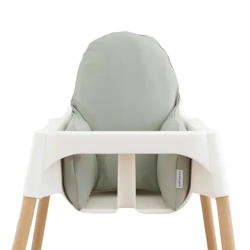Yeah Baby Goods Wipeable IKEA Antilop Highchair Cushion Cover (sage) - Soft, Waterproof Baby High Chair Cover