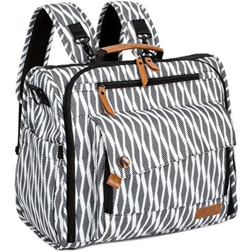 ALLCAMP Diaper Bag Large, Support Baby Stroller, Converted Into a Tote Bag