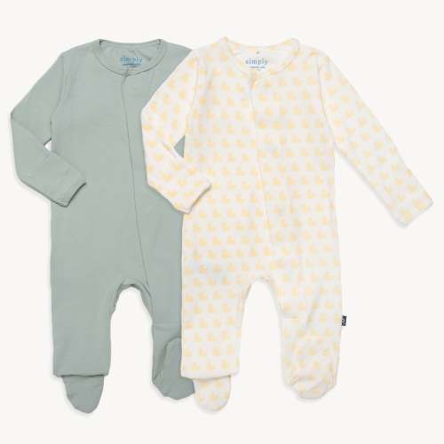 little duckling cloudstretch™ magnetic footies | 2 set